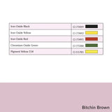 OMG® Pigments by Teryn Darling - Bitchin' Brown Ci Numbers