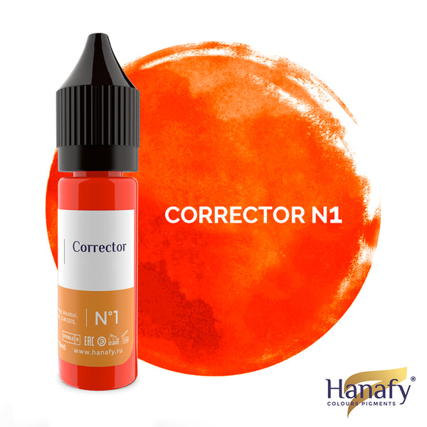 Colour Correcting Pigment. Hanafy Pigments. Cover PMU