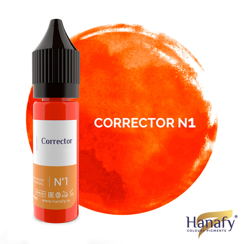 Colour Correcting Pigment. Hanafy Pigments. Cover PMU