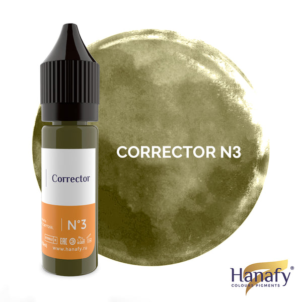 Colour Correcting Pigment. Hanafy Pigments. Cover PMU