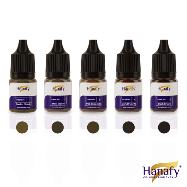 Brow Pigments | Hanafy - 5ml Mini Set