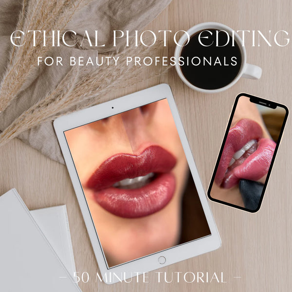 Ethical Photo Editing with @lipblushauthority 