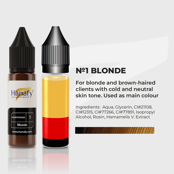 Blonde Hanafy Brow Pigments
