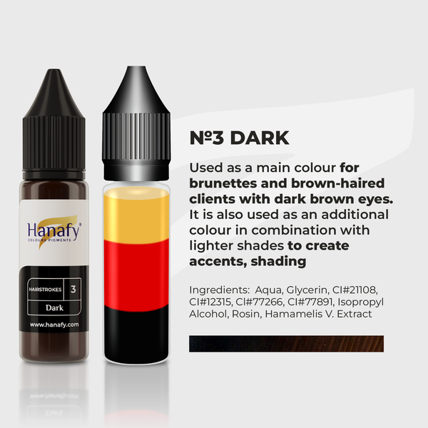 Dark N3 Hanafy hairstrokes