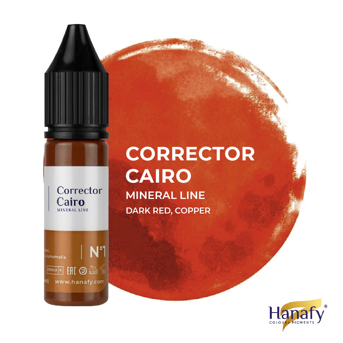 Mineral Colour Corrector Pigment | Hanafy - Cairo – ID Liner Pro PMU USA